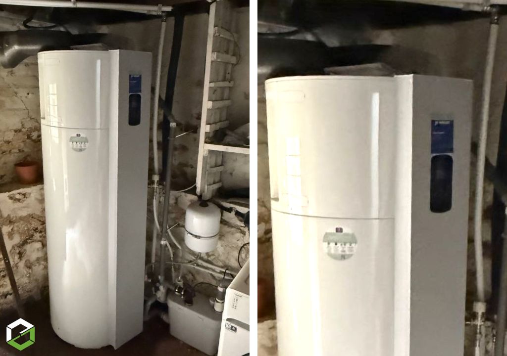 installation d'un chauffe-eau thermodynamique atlantic calypso