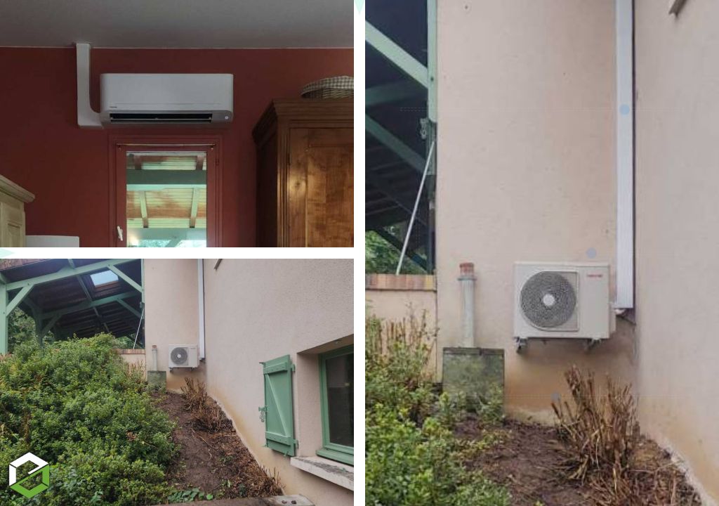 Installation d'une climatisation Mono Split Toshiba