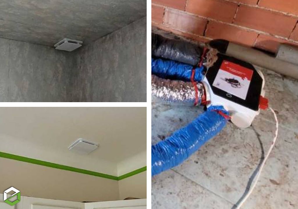 Installation d'une VMC simple flux hydroreglable OCTEO HYGRO ST