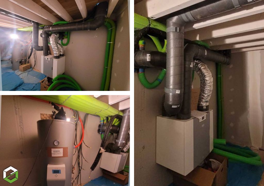 Installation d'une VMC Double flux BRINK - RGE Ventilation +