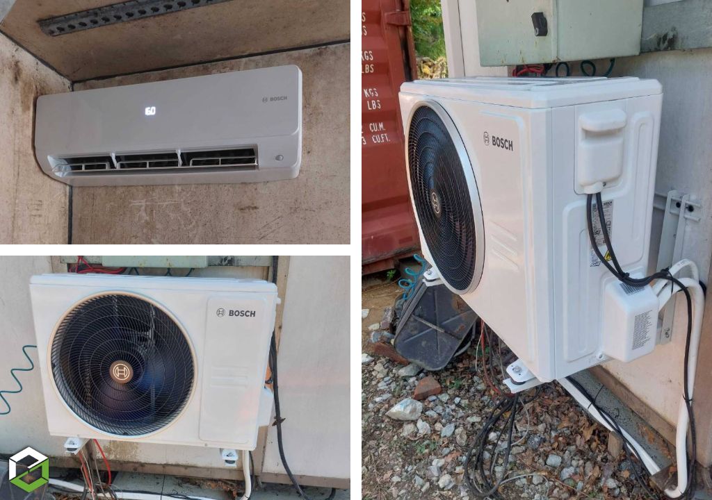 Installation d'une climatisation AIR/AIR BOSCH