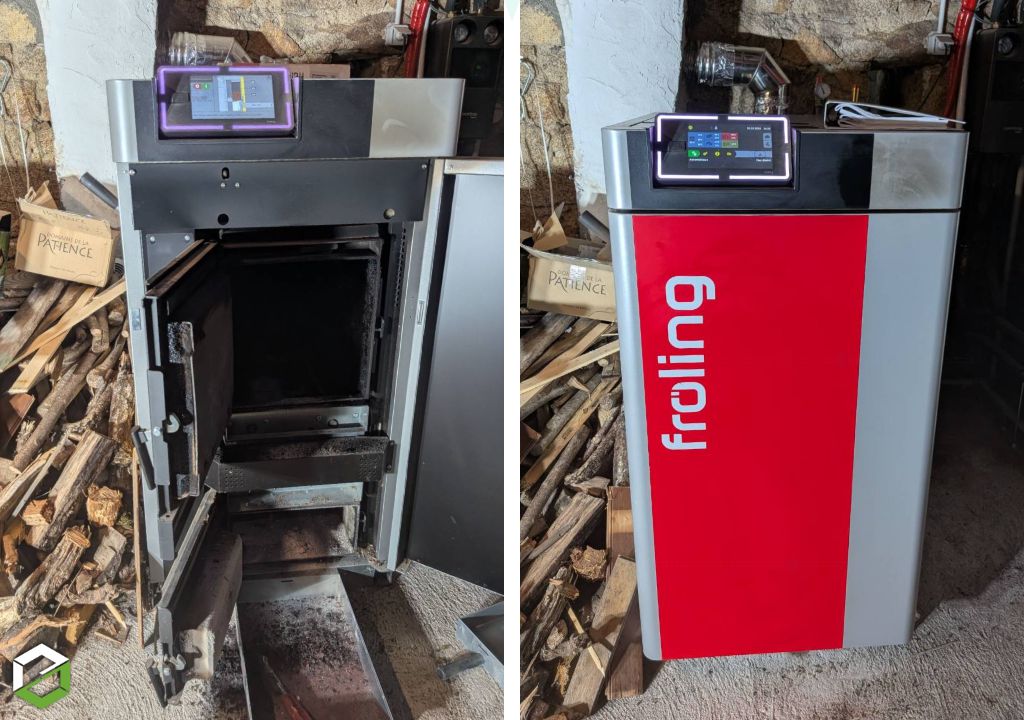 Entretien annuel d'une chaudière à bois bûche Froling S1 Turbo