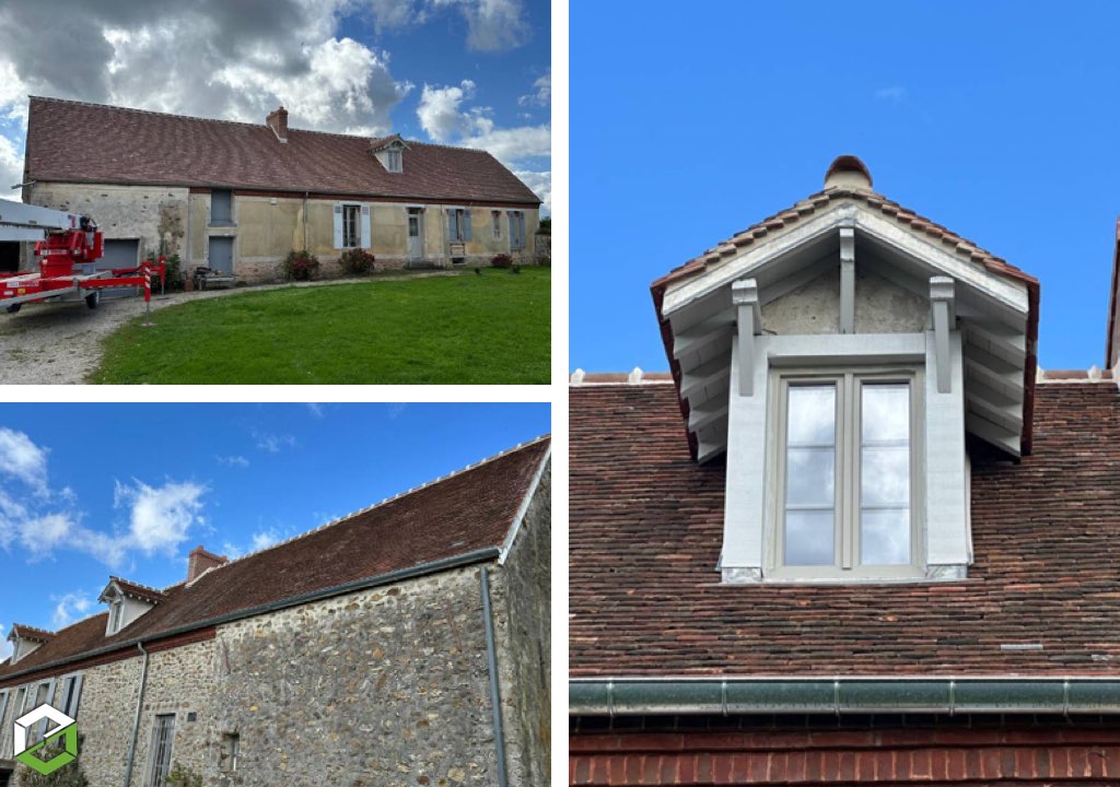 Rénovation de toiture suite fuites