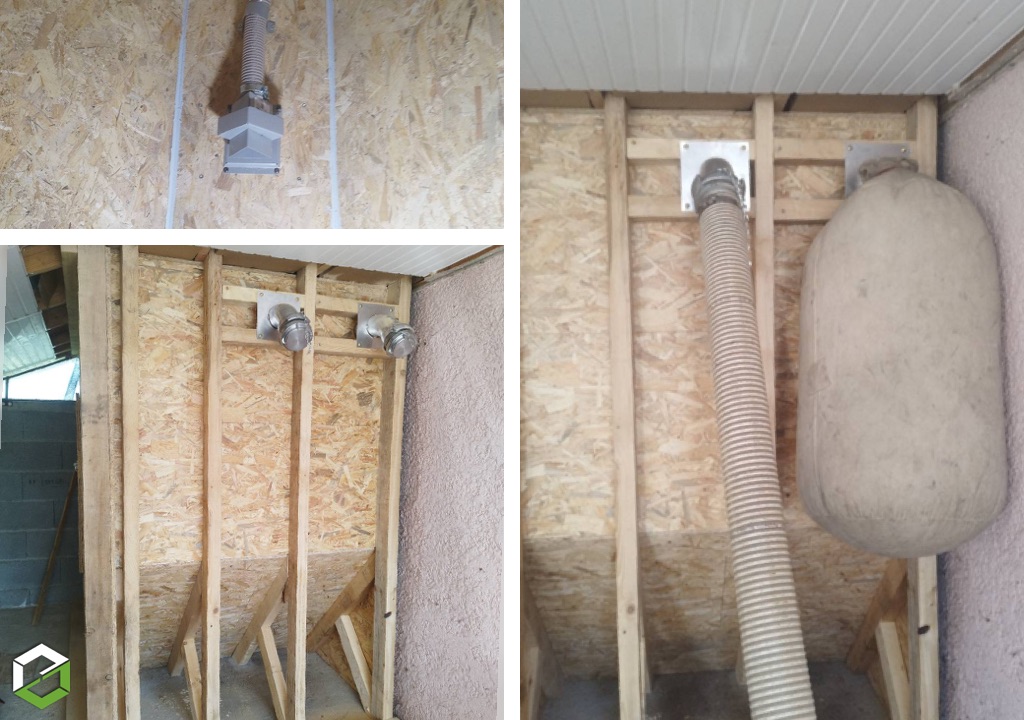 Sarl Ener'tech : Création silo en bois pour stockage granulés