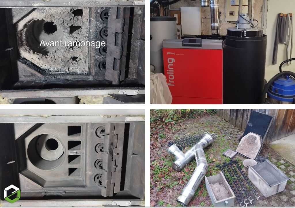 Sarl Ener'tech : Entretien chaudière granulés par installateur RGE agréé Froling