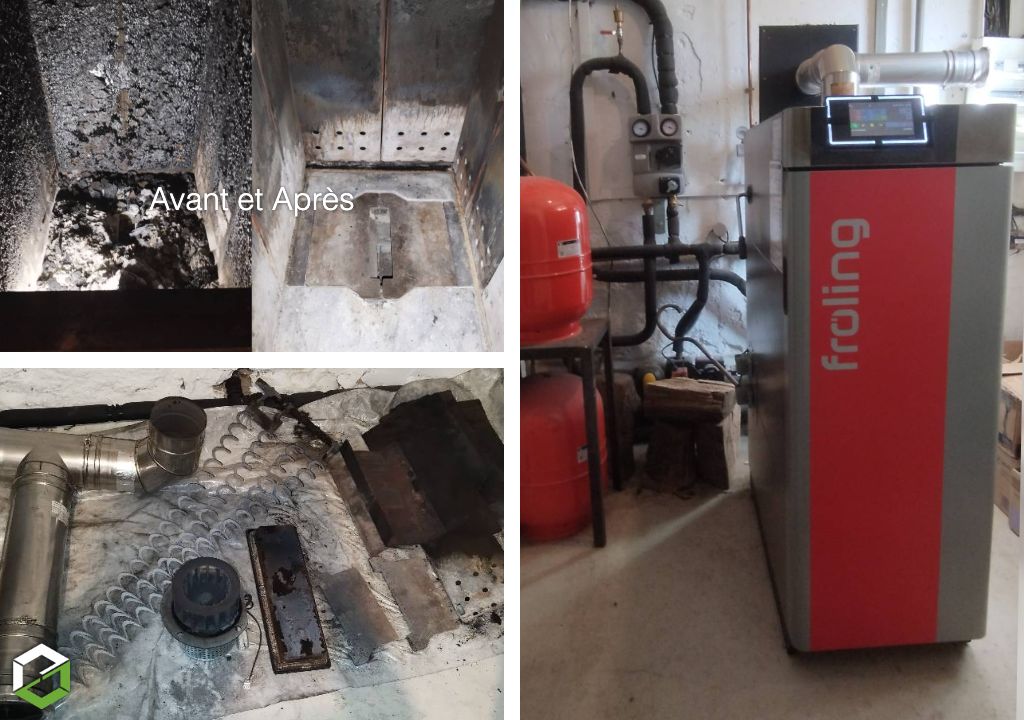 Sarl Ener'tech : Entretien chaudière bûche Froling - installateur agréé