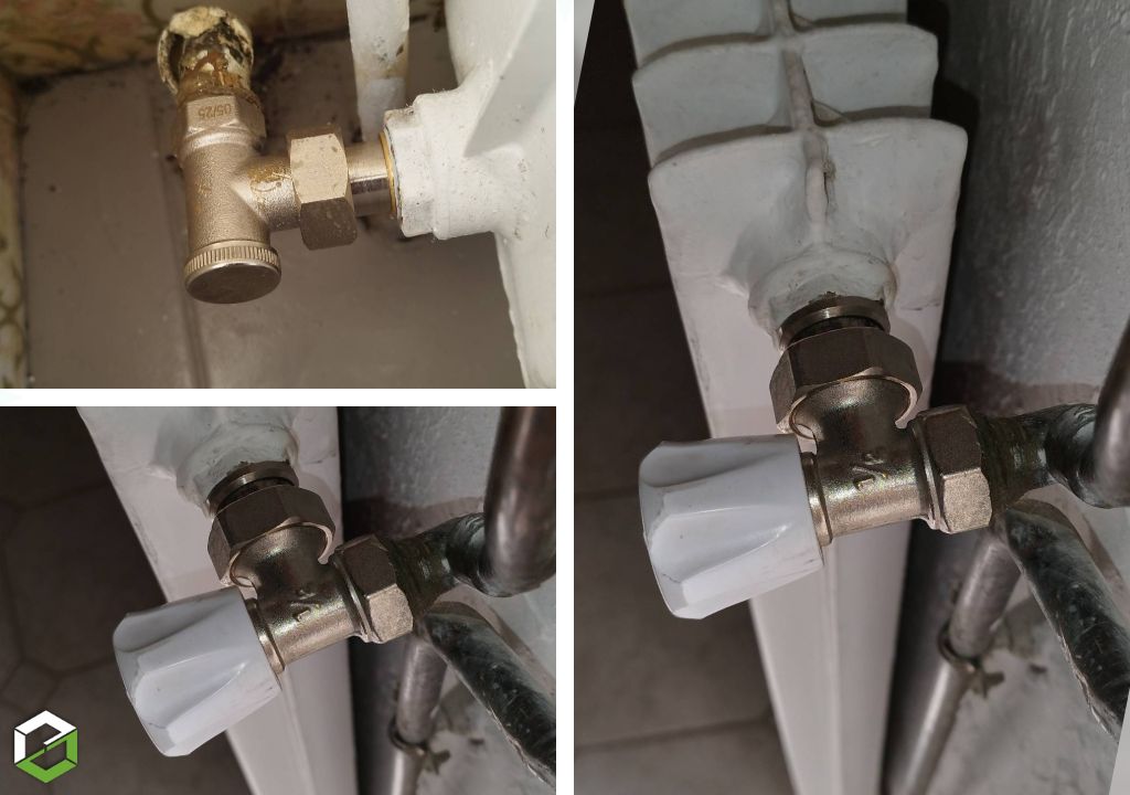 Sarl Ener'tech : Remplacement robinets radiateurs