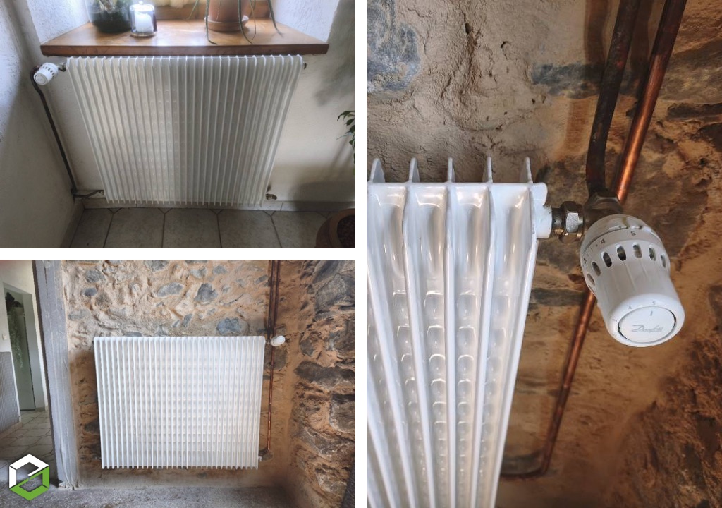 Installation de radiateurs Finimetal