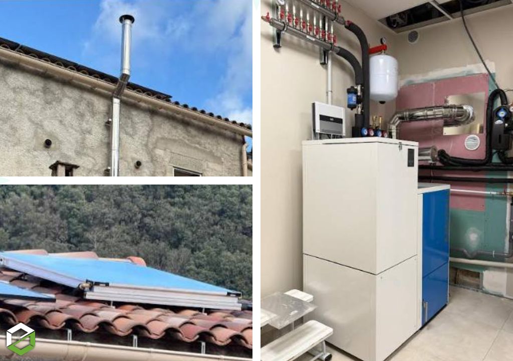 Travaux de chauffage et chauffe eau solaire - RGE QUALIBOIS QUALISOL-Hérault (34)
