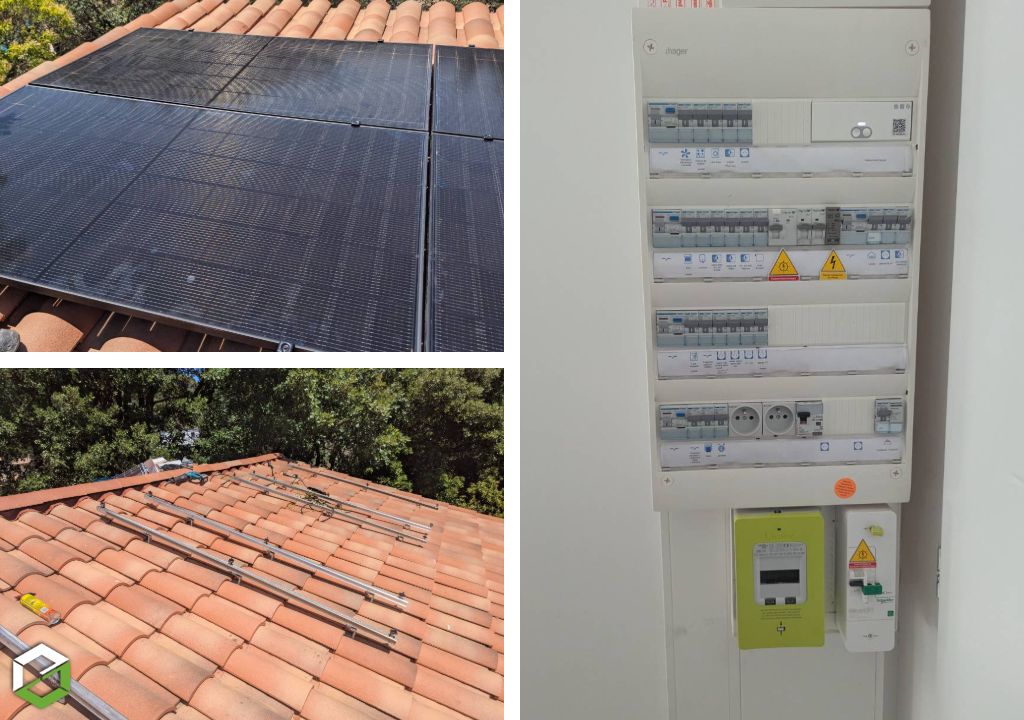 Centrale photovoltaïque DUALSUN de 3 kWc