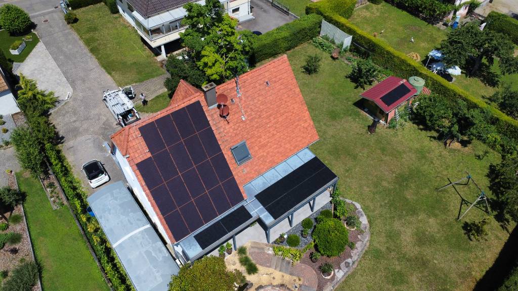 Nouvelle centrale Solaire de 9kWc + 13,8 kWh de batterie à Rosheim (67)