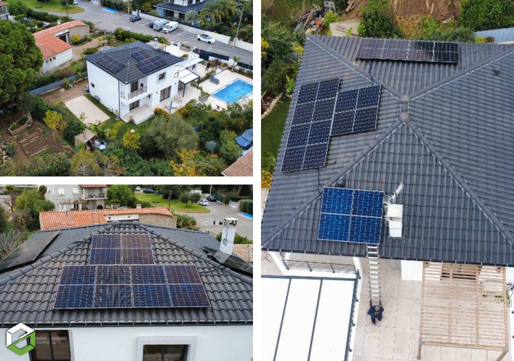 Nouveau projet photovoltaïque réalisé de 6kWc -Var (83)