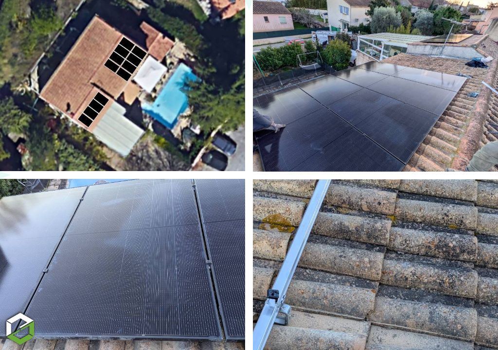 Projet photovoltaïque de 6kWc avec batterie de stockage 