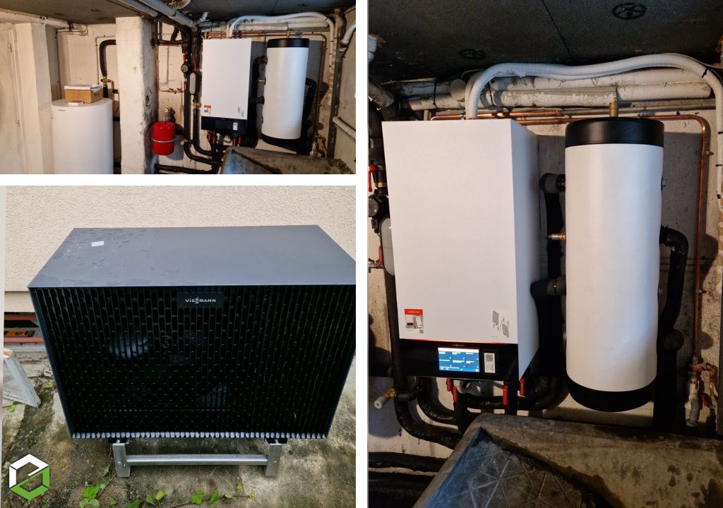 Installateur pompe à chaleur Air-Eau moyenne température Viessmann - Entreprise RGE