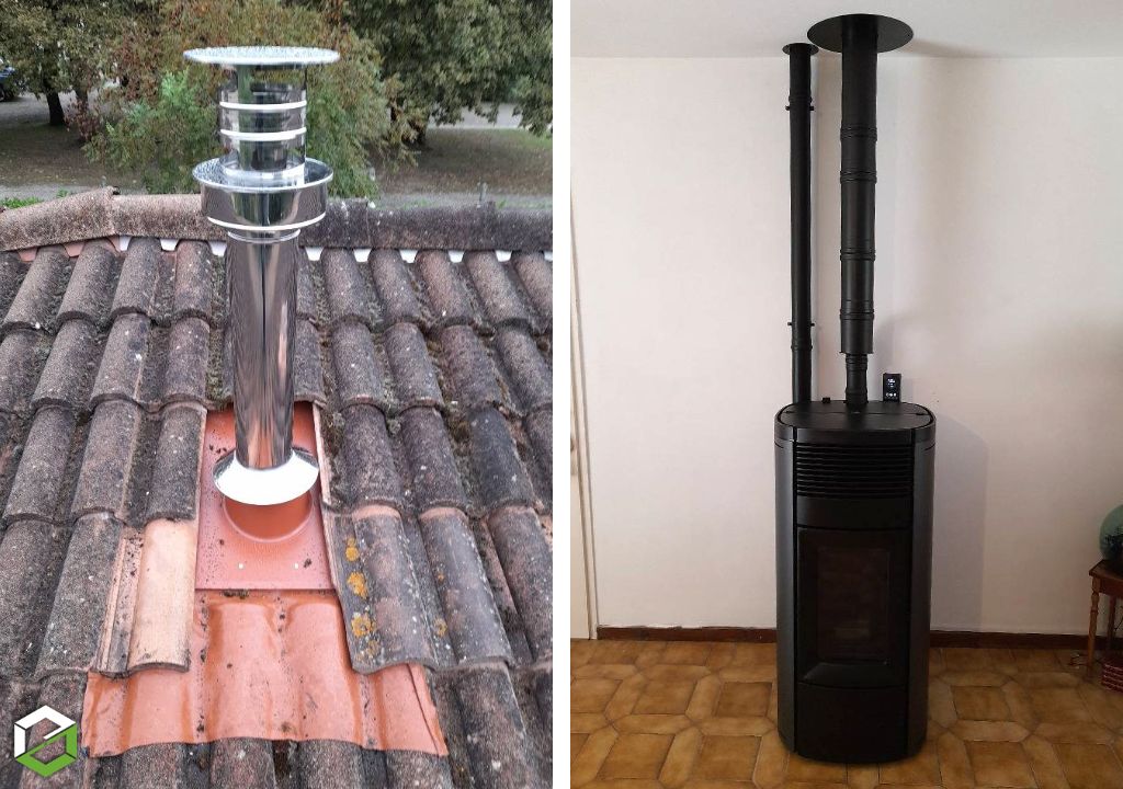  Installer un poêle à granulés MCZ Musa étanche par un professionnel - Entreprise RGE
