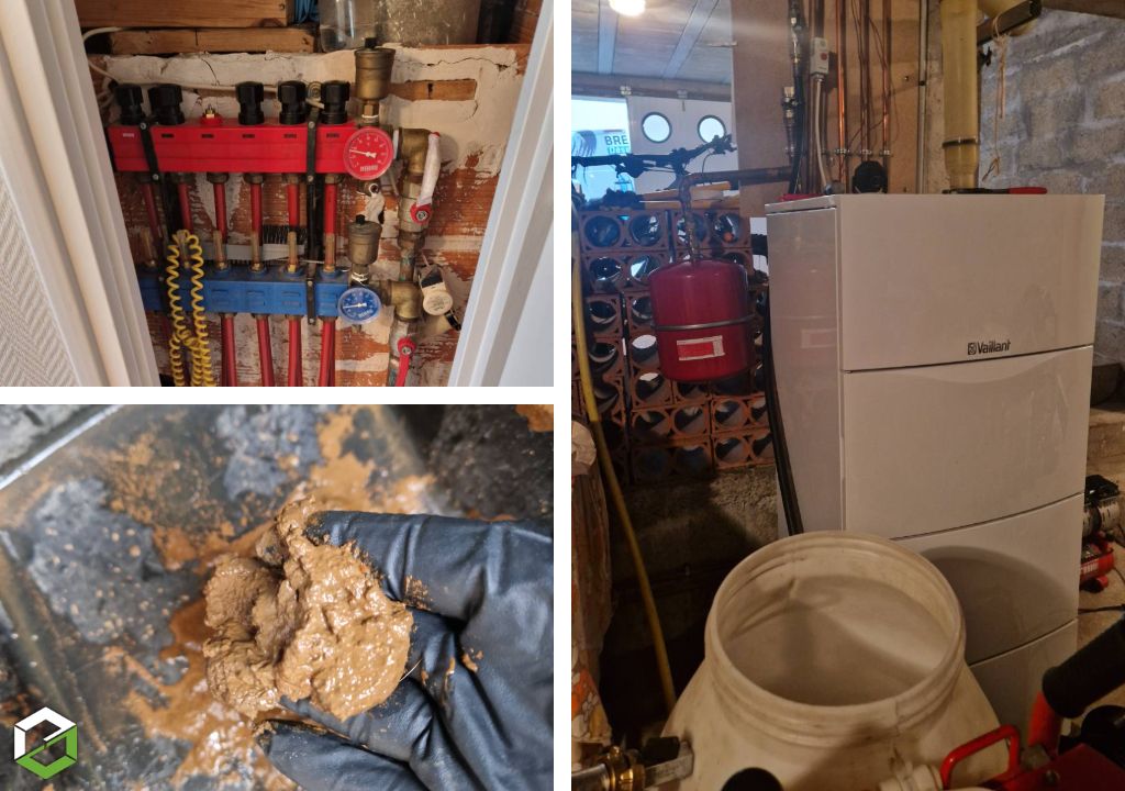 Consultez la chantier : entretien de circuit plancher chauffant