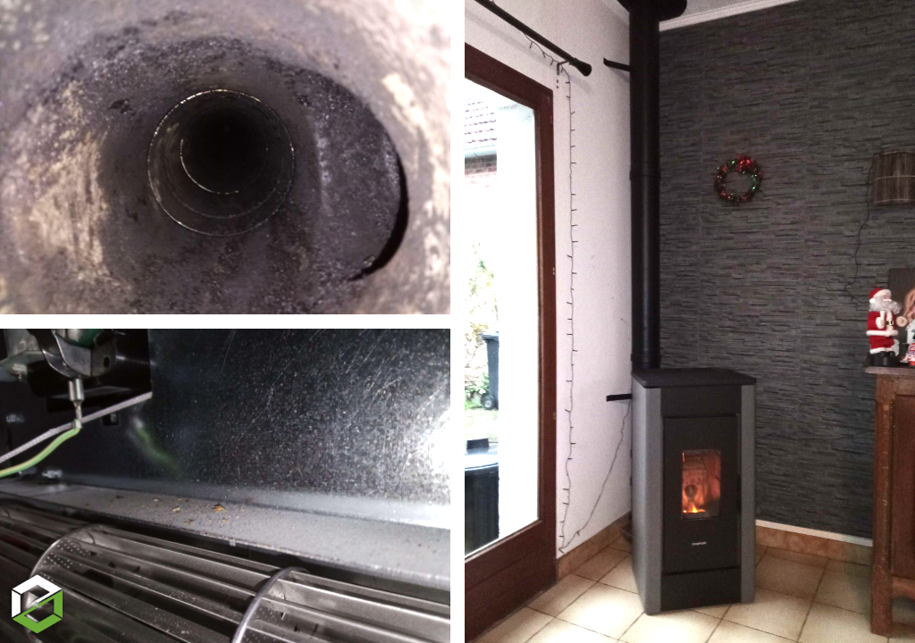 Consultez la chantier : dépannage d'un poêle à granulés de bois freepoint (ventilateur hs)