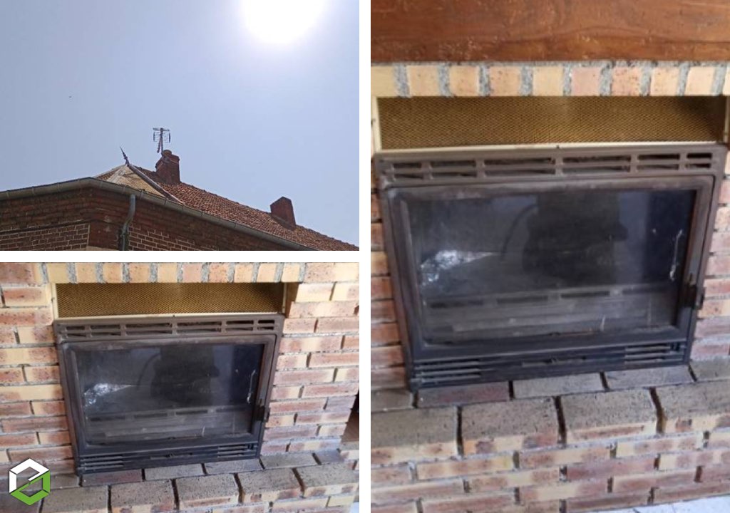Consultez la chantier : ramonage rotatif sur insert