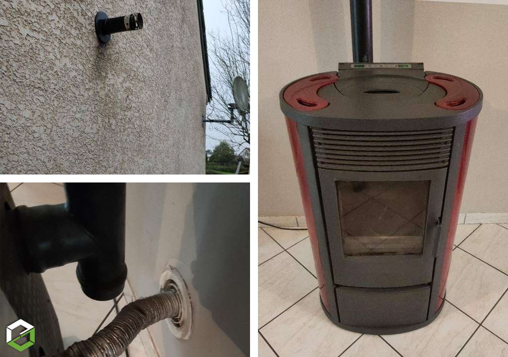 dépannage d'un poêle à granulés de bois edilkamin - entreprise rge qualibois