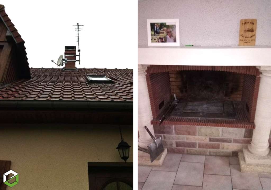 Ramonage d'un insert à bois Polyflam - Entreprise RGE Qualibois