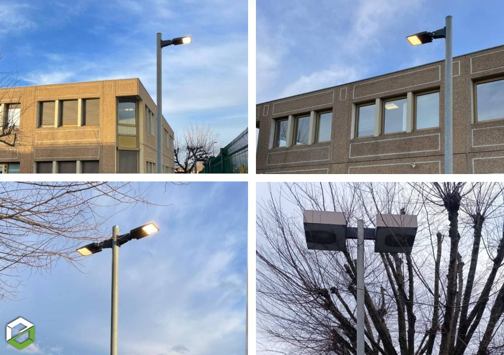 Réhabilitation et modernisation de l'éclairage LED d'un parking -Essonne (91)