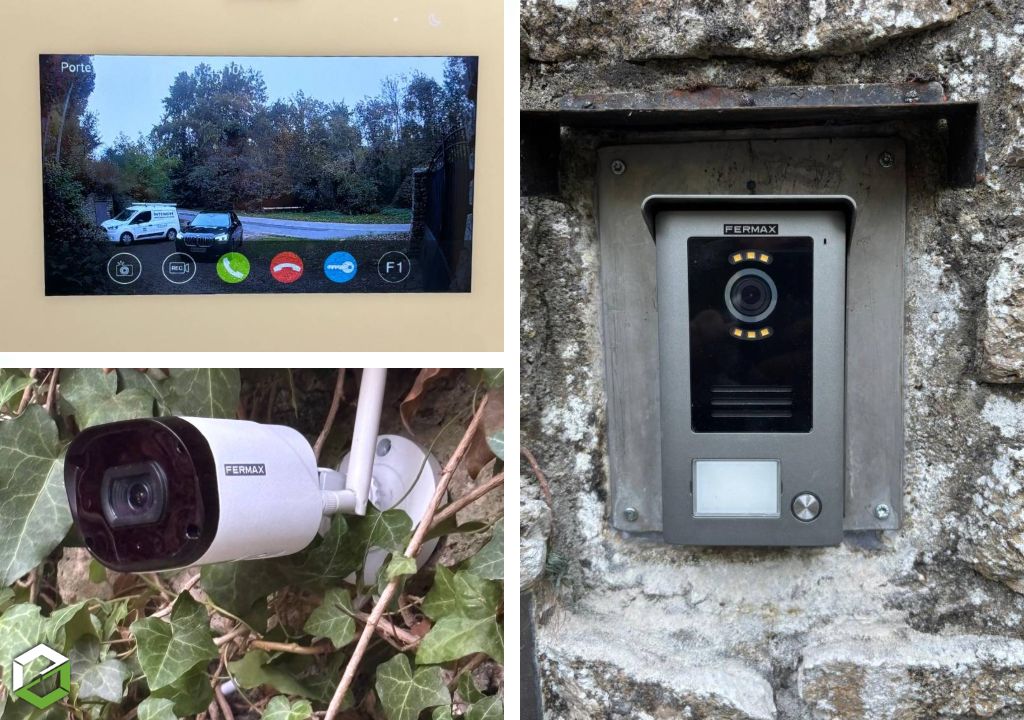 Vidéophone connecté wifi avec caméra additionnel FERMAX 