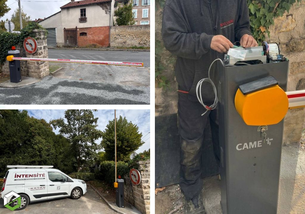 Installation d'une Barrière automatique lumineuse CAME LS4