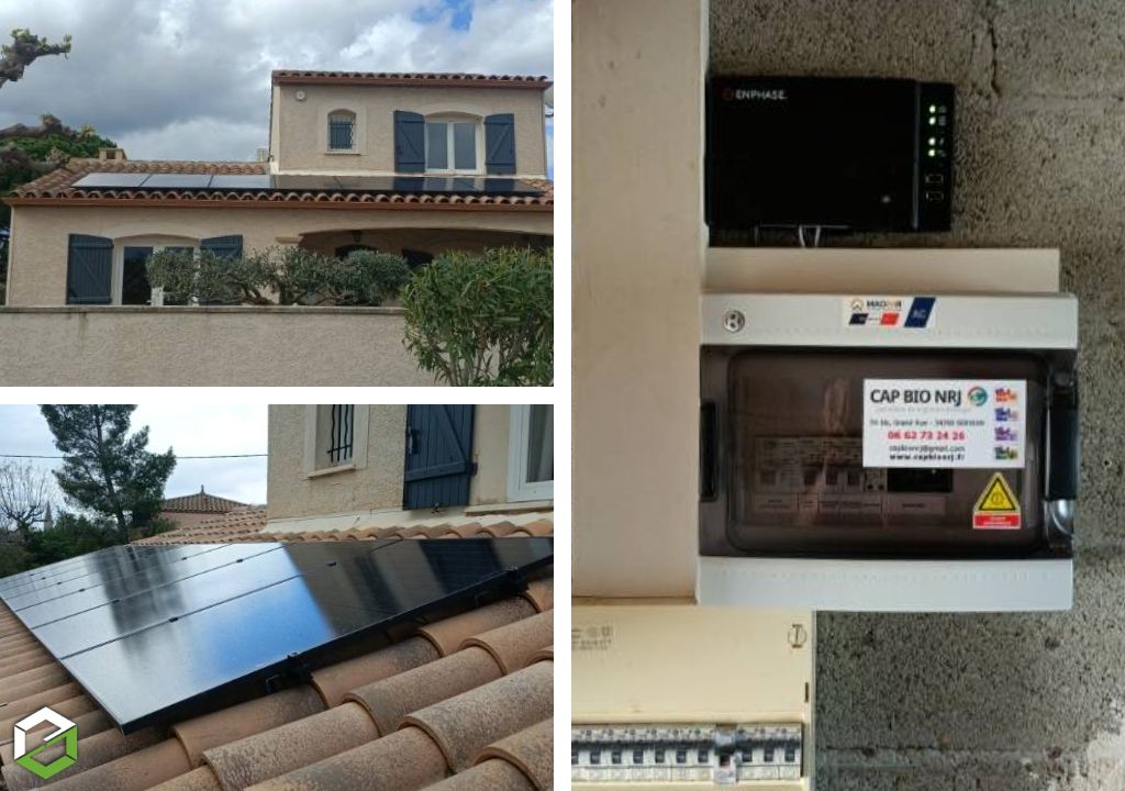 installation panneaux solaires photovoltaïques par une entreprise rge qualipv