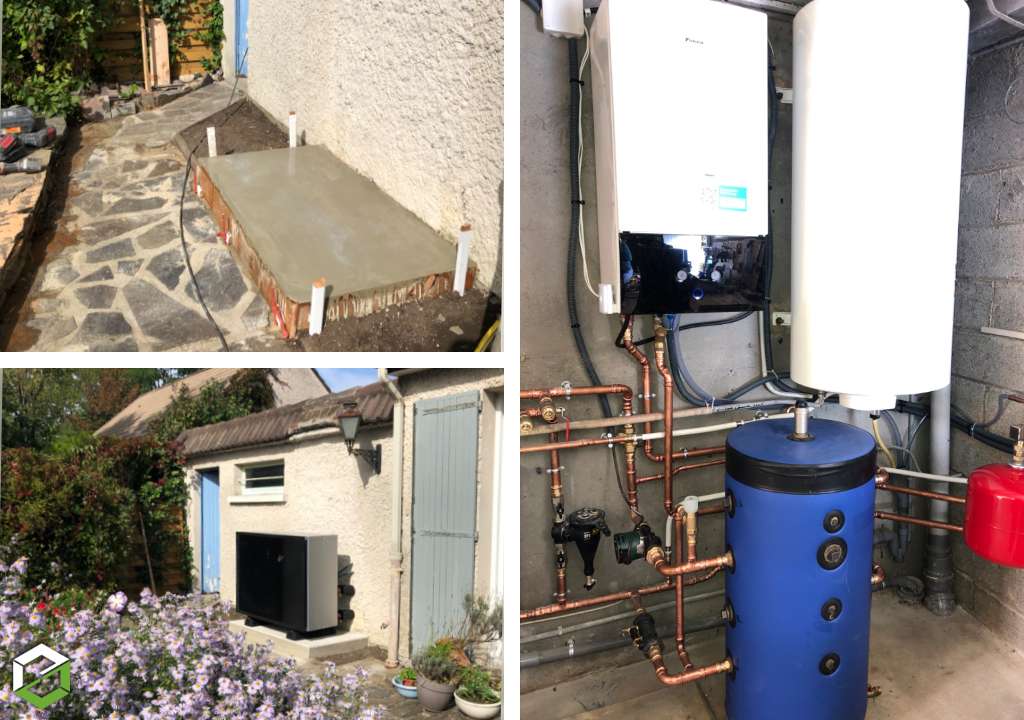 installation d'une pompe à chaleur daikin - cernay-la-ville (78)