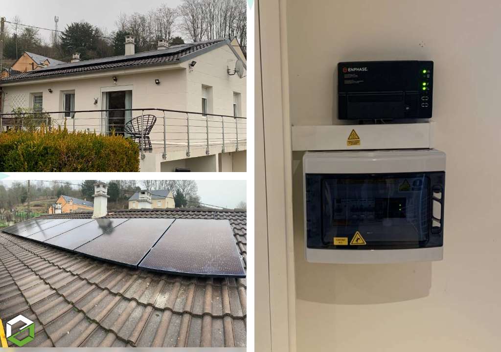 pose de 8 panneaux photovoltaïques dualsun - rge qualipv