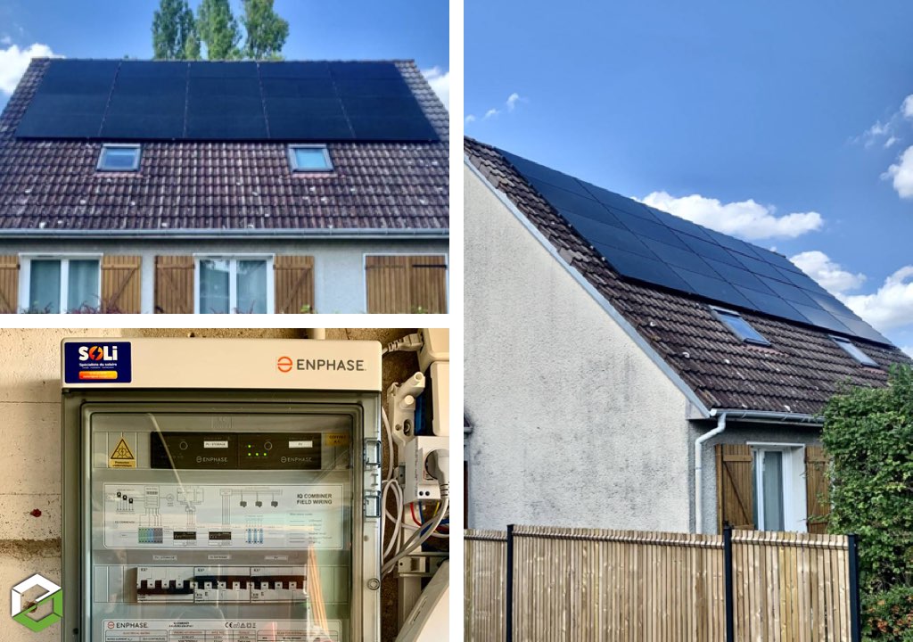 installation photovoltaïque de 7,5 kwc dualsun / enphase en surimposition - rge qualipv