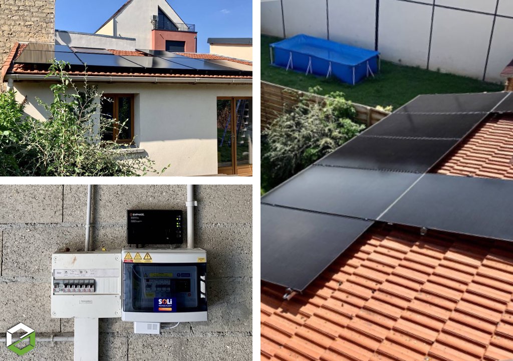 installation photovoltaïque dualsun/enphase de 3 kwc - entreprise rge qualipv