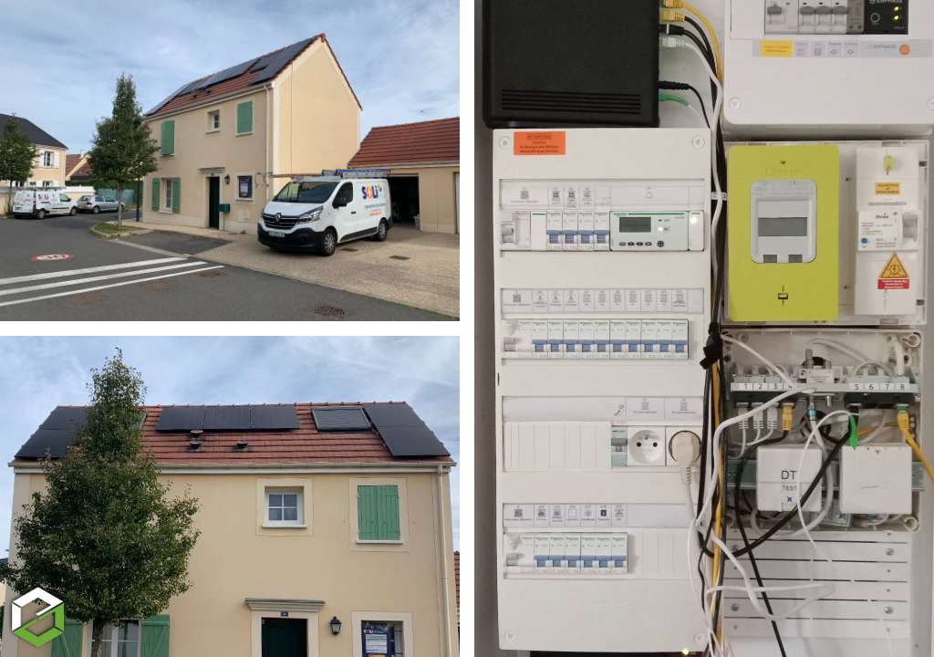 installation photovoltaïque dualsun/enphase de 3 kwc en autoconsommation avec revente de surplus - entreprise rge qualipv et qualisol