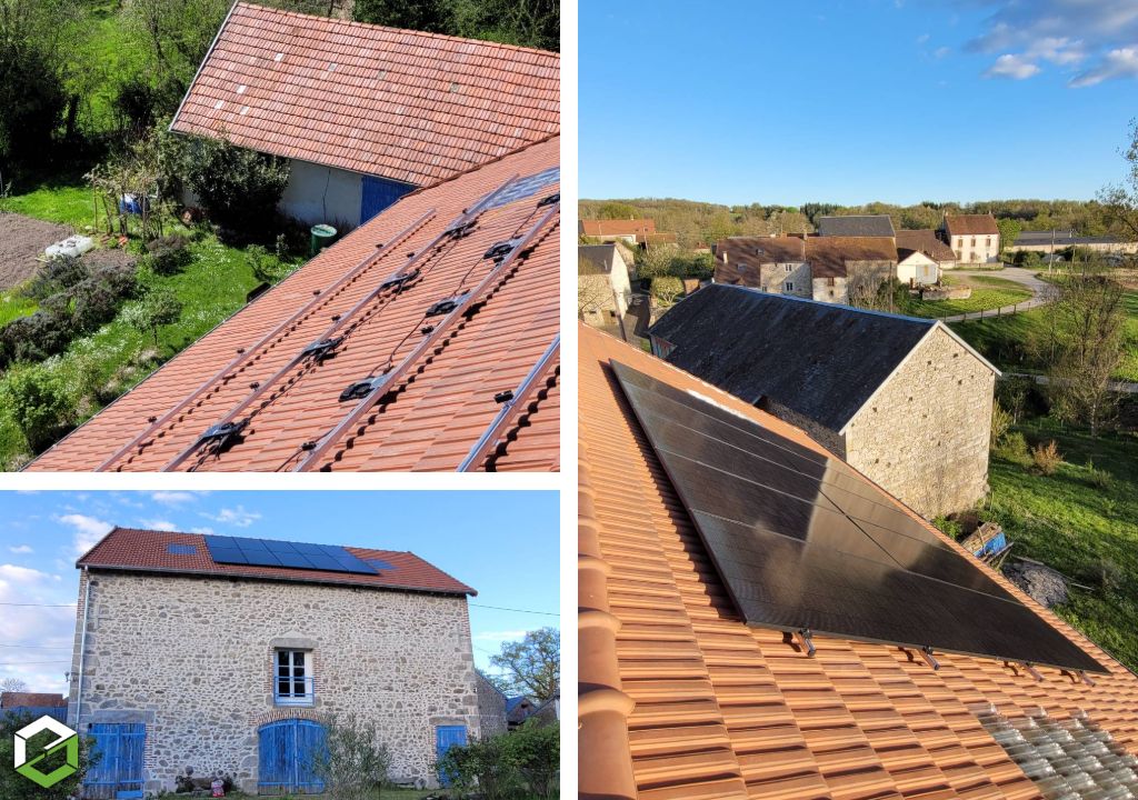 Consultez la chantier : autonomie énergétique grâce à cette installation photovoltaïque