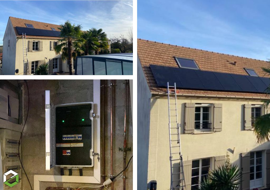 installation de panneaux solaires pour maison familiale – rge qualipv