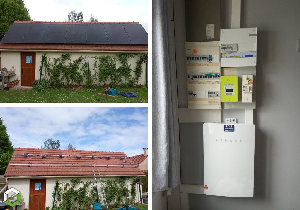 Consultez la chantier : panneaux solaires par installateur rge 