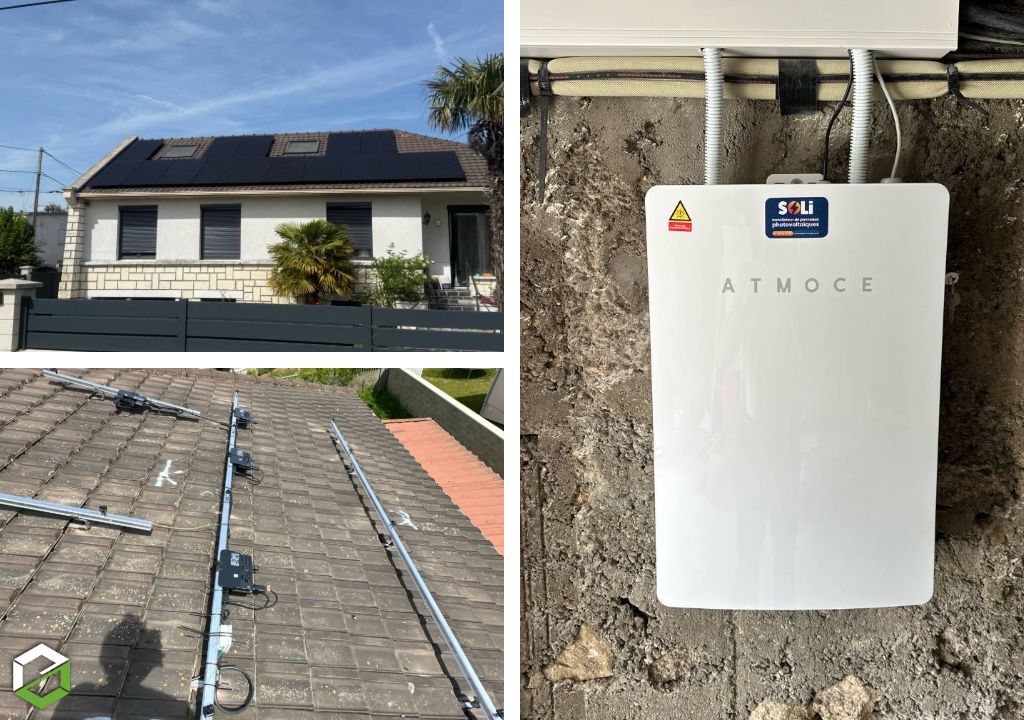 Consultez la chantier : installation photovoltaïque de 11,4 kwc avec stockage virtuel my light – installateur de l'année 2024