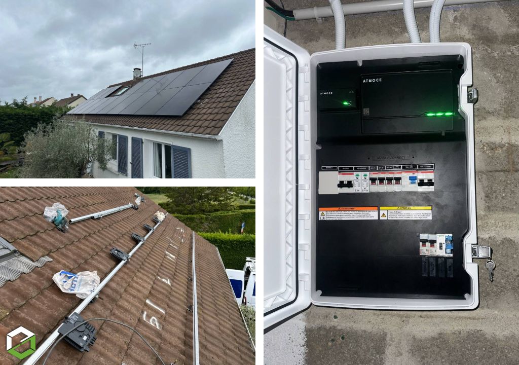 Consultez la chantier : installation photovoltaïque de 9 kwc avec batterie virtuelle – rge qualipv