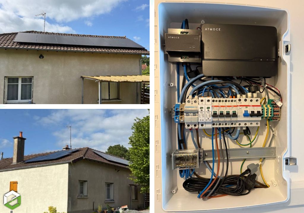 Consultez la chantier : installation photovoltaïque de 6 kwc avec batterie virtuelle – rge qualipv