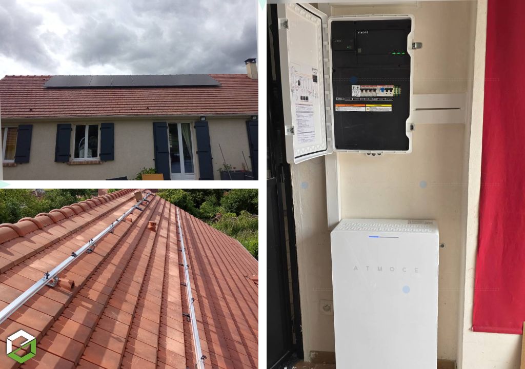 Installation photovoltaïque de 9 kWc avec double stockage et pompe à chaleur – Installateur de l'année 2026