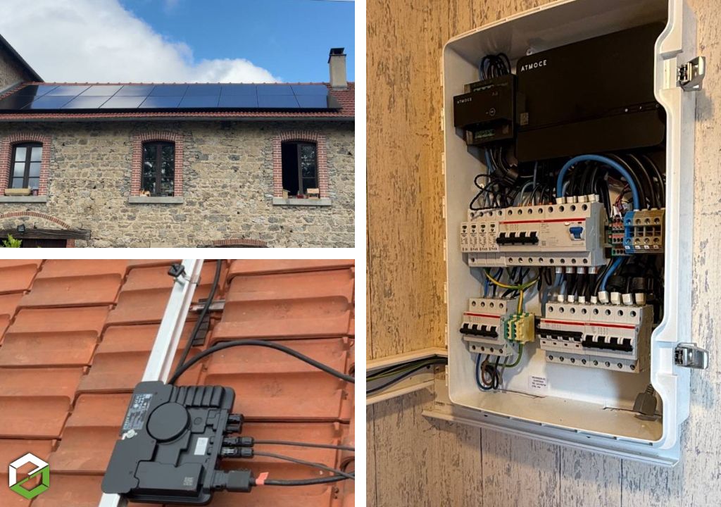 Installation de 9 kWc en autoconsommation totale avec stockage virtuel — RGE QualiPV