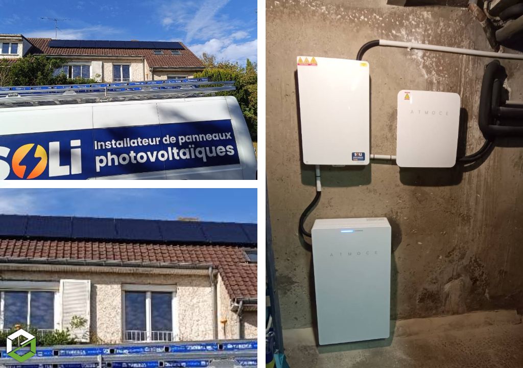 Autoproduction et stockage 7 kWh avec batterie Atmoce - RGE QualiPV