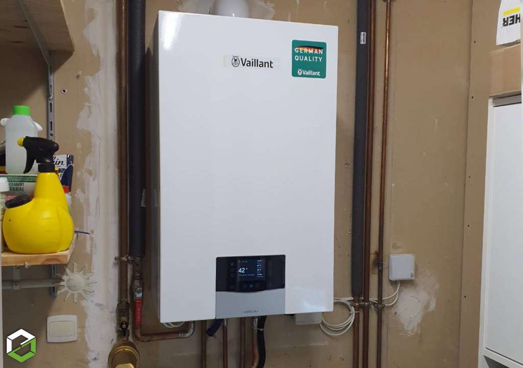 remplacement d'une chaudière atlantic gaz par une chaudière condensation de marque vaillant - code erreur f28
