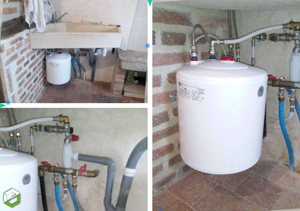 Ets VEJUX Philippe : Installation Chauffe-eau électrique sous évier Thermor