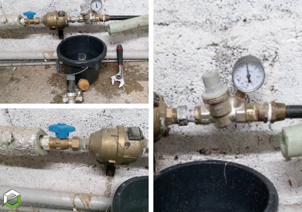 Mise en place d'un limiteur de pression sur le réseau d'eau froide-Nièvre (58)