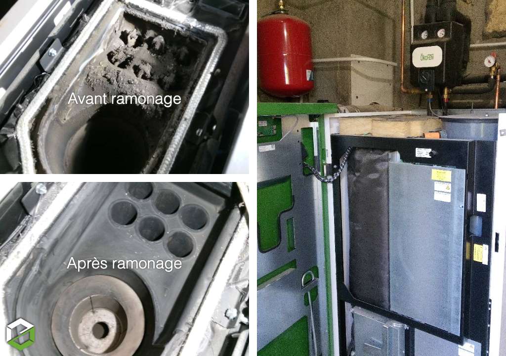 Entretien Annuel Chaudière à granulés de bois OKOFEN PES218-Nièvre (58)