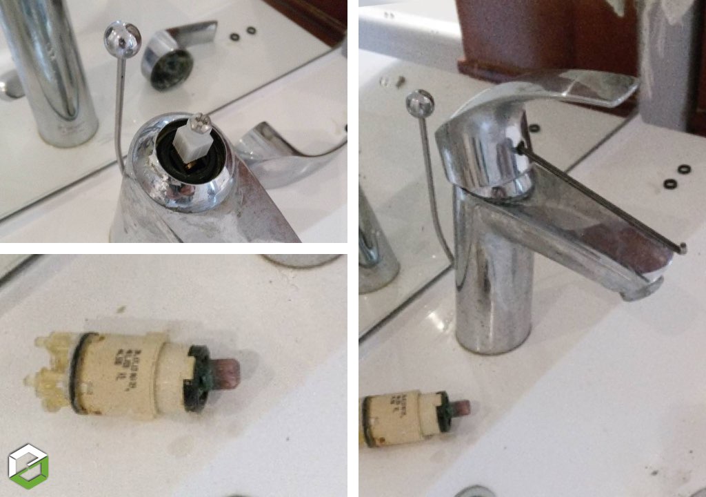 Remplacement d'une cartouche céramique sur Mitigeur Grohé Lavabo-Nièvre (58)