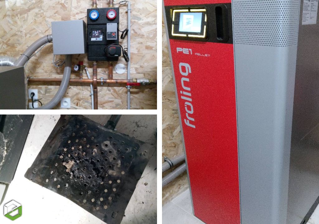 Dépannage et entretien Chaudière Froling PE1 - Défaut dépression-Allier (03)