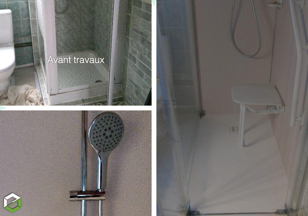 Rénovation douche et accesssibilité PMR-Nièvre (58)