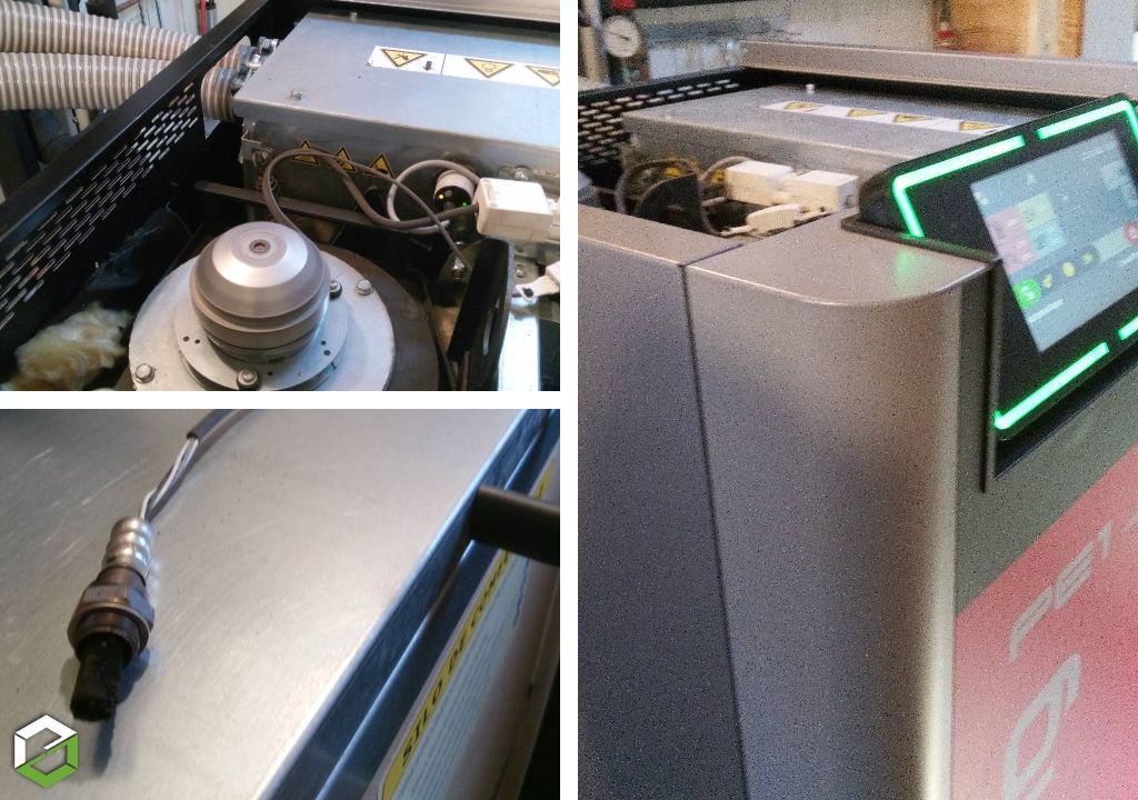 Ets VEJUX Philippe : Dépannage chaudière à granulés de bois FROLING PE1 - problème de sonde